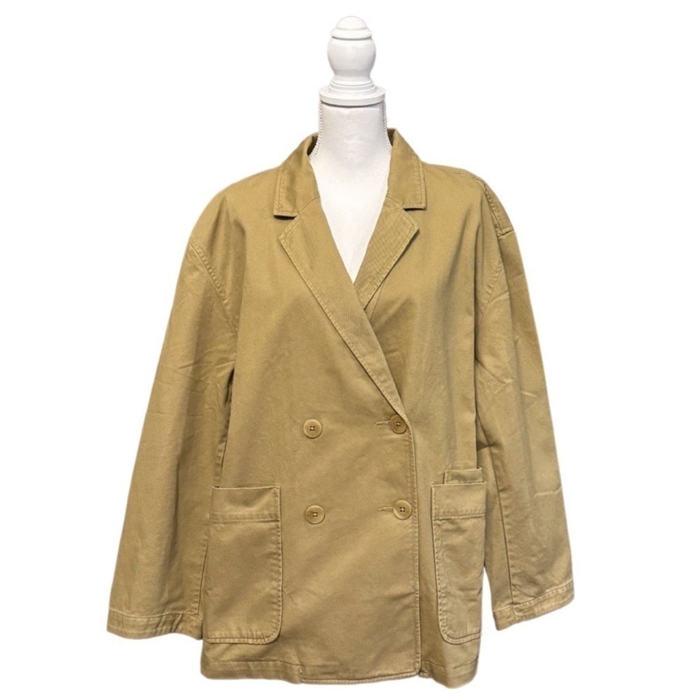 Madewell Sasha Chino Crossover Blazer/Jacket Sz S NWT - Picture 2 of 8